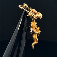 Anhänger Cianfrone Gioielli Dame in Gold Diamante 0.06 Ct PEOR-18-198 - PEOR-18-198